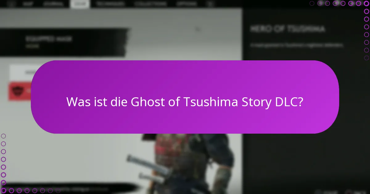 Wie beansprucht man die Ghost of Tsushima Story DLC?