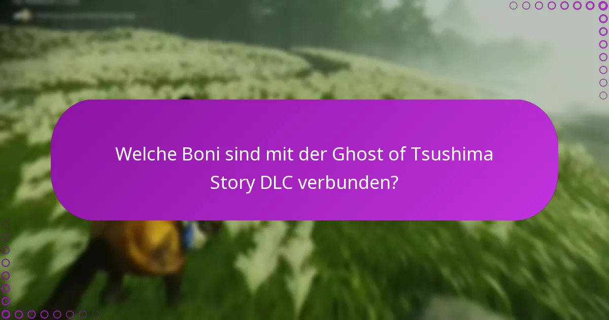 Welche Updates sind für die Ghost of Tsushima Story DLC verfügbar?