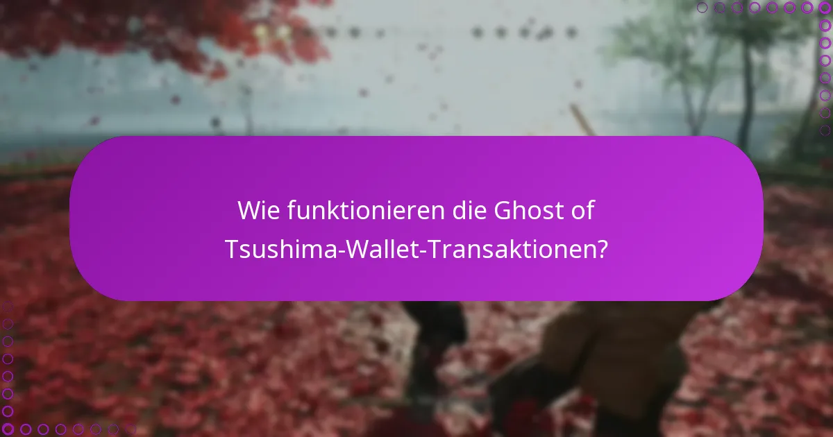 Wie kann ich meine Käufe in Ghost of Tsushima verwalten?