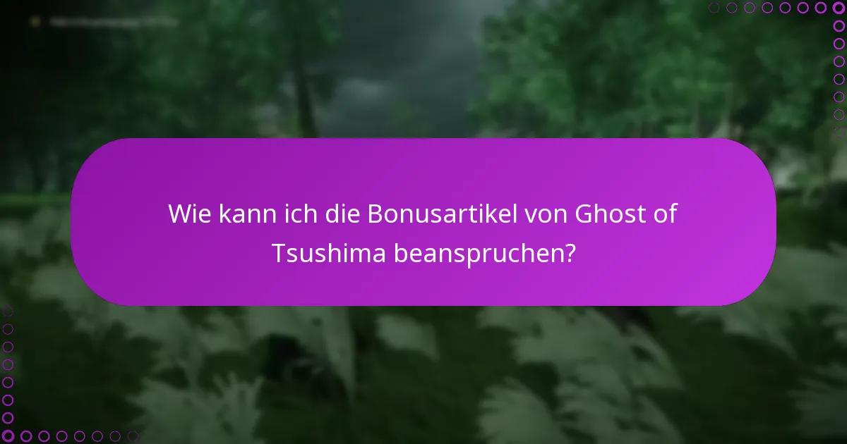Was soll ich tun, wenn ich Probleme beim Beanspruchen von Bonusartikeln habe?